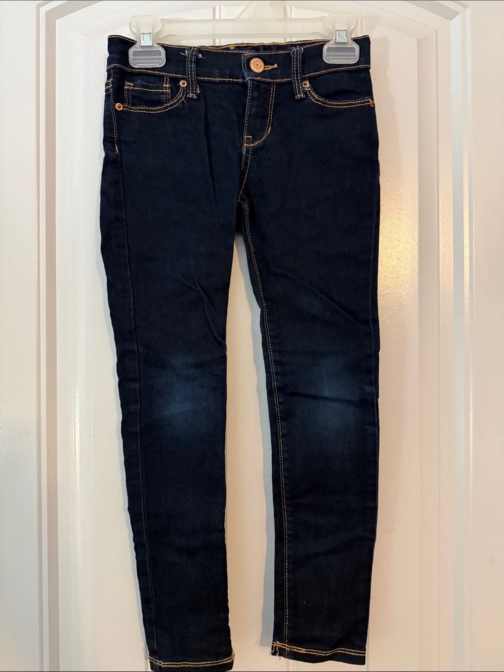 Old Navy Girls Dark Blue Skinny Jeans